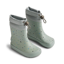 Сапоги резиновые анатомические Wheat "Barefoot Zerro Light Flint Letters", криптограмма